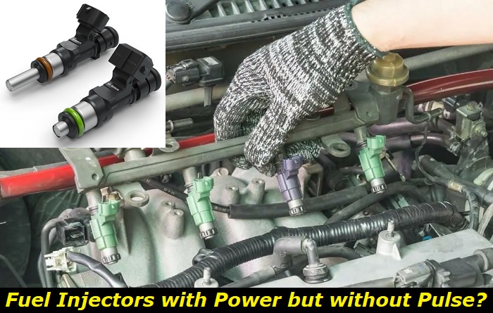 fuel injectors with power but no pulse